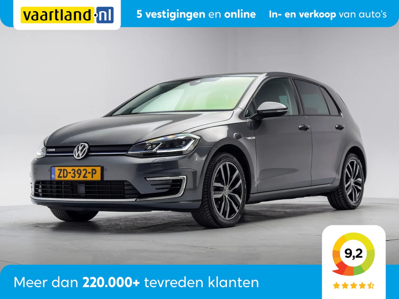 Volkswagen e-Golf - E-Golf [led koplampen, adaptieve cruisecontrol, lichtmetalen velgen 16''] - AutoWereld.nl