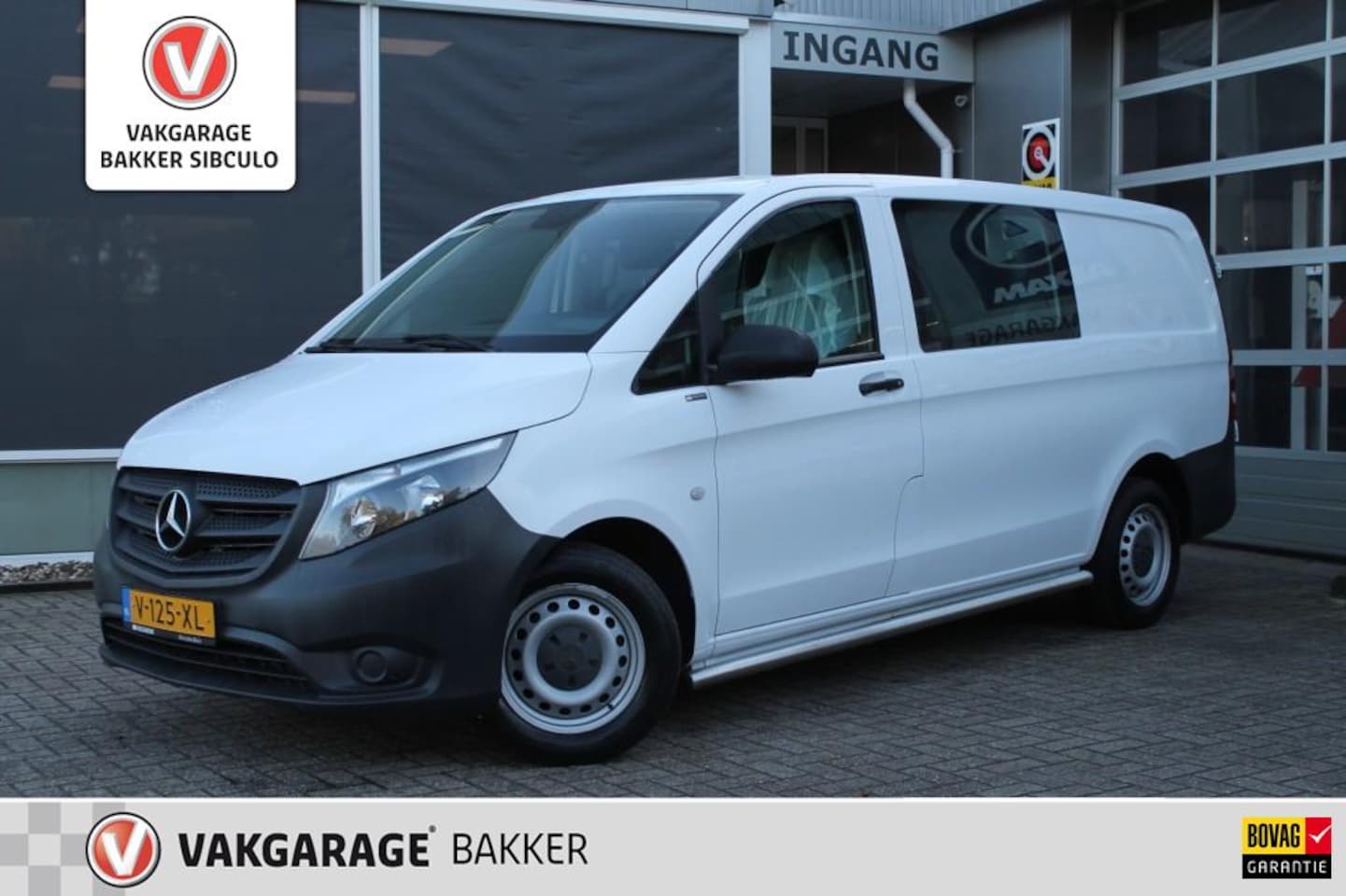Mercedes-Benz Vito - 114 CDI LANG DUBBEL CABINE AIRCO NAVI TREKHAAK - AutoWereld.nl