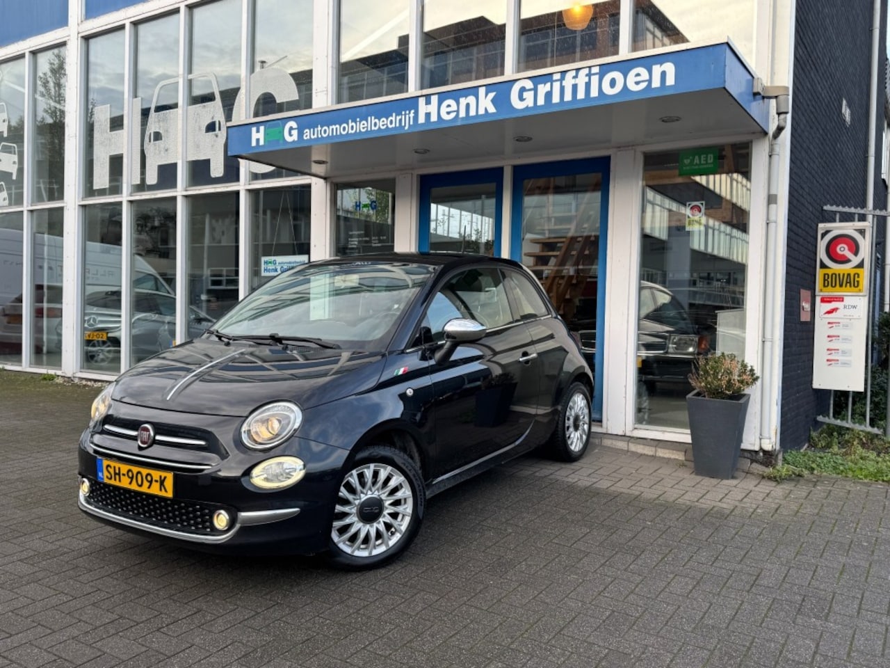 Fiat 500 - 1.2 Lounge I Airco I Panorama dak I 4-cilinder - AutoWereld.nl