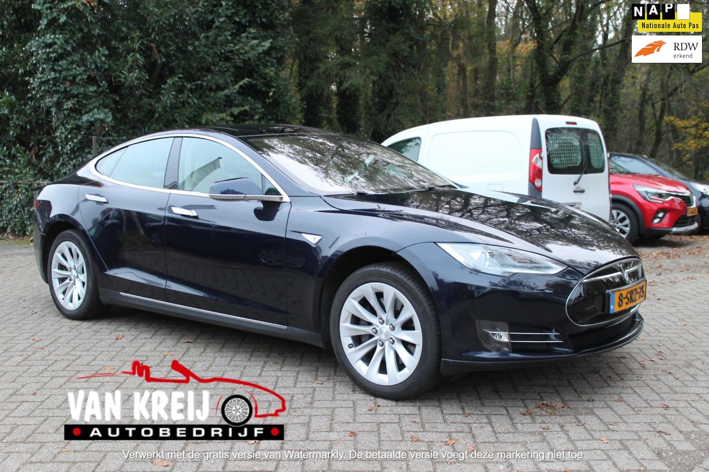 Tesla Model S - 85 Free SUPERCHARGE , Leder, Navi, Camera, Panorama - AutoWereld.nl