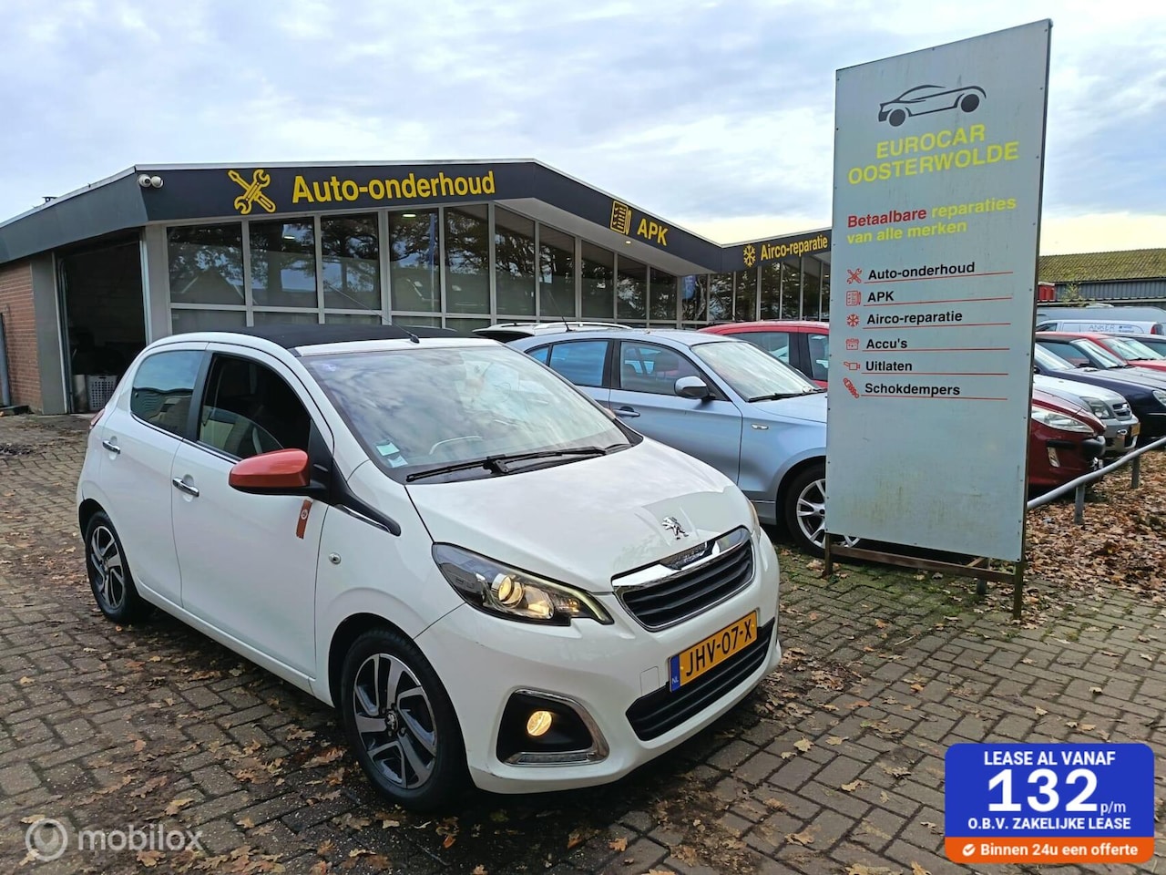 Peugeot 108 - 1.2 ROLAND GARROS// CABRIO//FULL OPTIONS - AutoWereld.nl