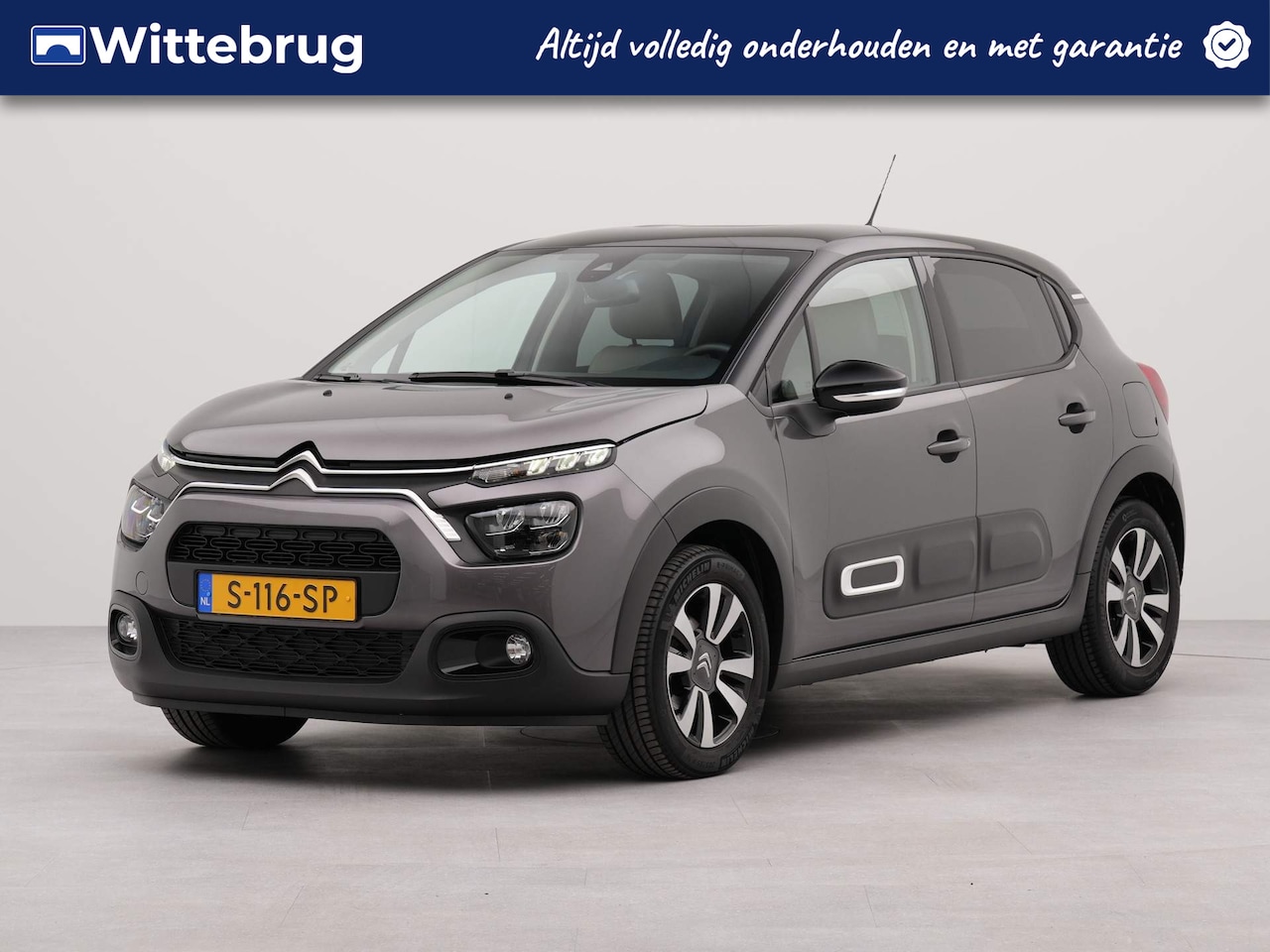 Citroën C3 - 1.2 PureTech Feel Edition | Navigatie by App | Airco | Parkeersensoren achter | Middenarms - AutoWereld.nl