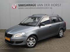 Skoda Fabia Combi - 1.2-86pk TSI Arctic. Nette, veelzijdige en goed onderhouden Fabia stationcar. Airco, metal