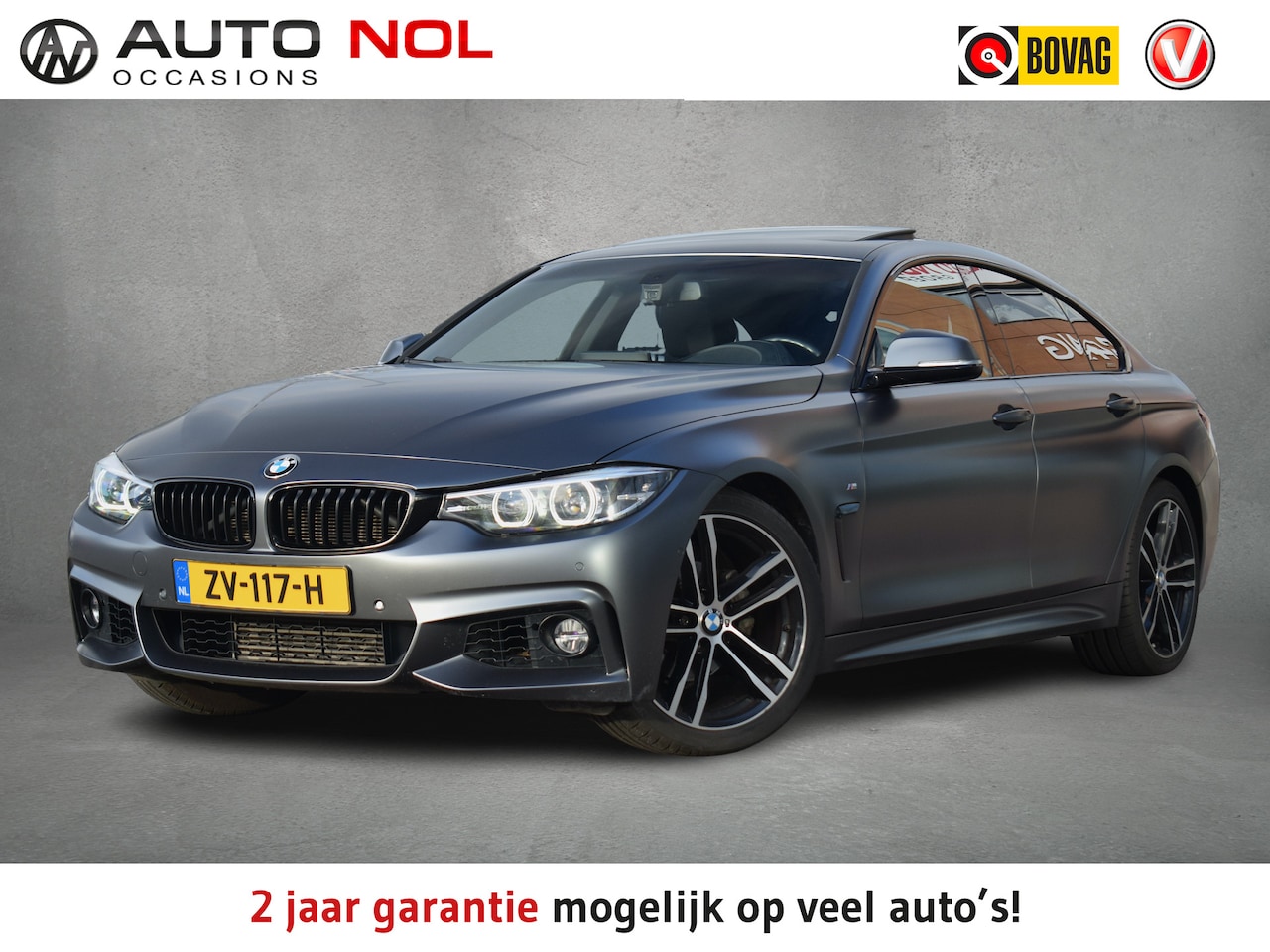 BMW 4-serie Gran Coupé - 418i High Executive | M-Sport | CarPlay | Schuifdak | Leer | Stoelverw. - AutoWereld.nl