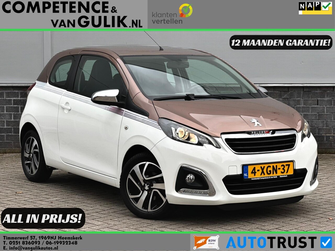 Peugeot 108 - 1.2 VTi Allure | Cruise control | Airco | LED | - AutoWereld.nl