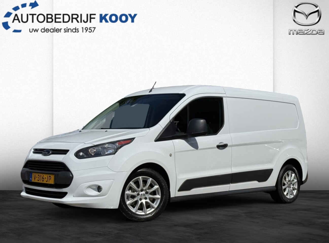 Ford Transit Connect - 1.5 TDCI L2 Trend 3-zitpl Navi / Parkeerpakket / ex BTW - AutoWereld.nl