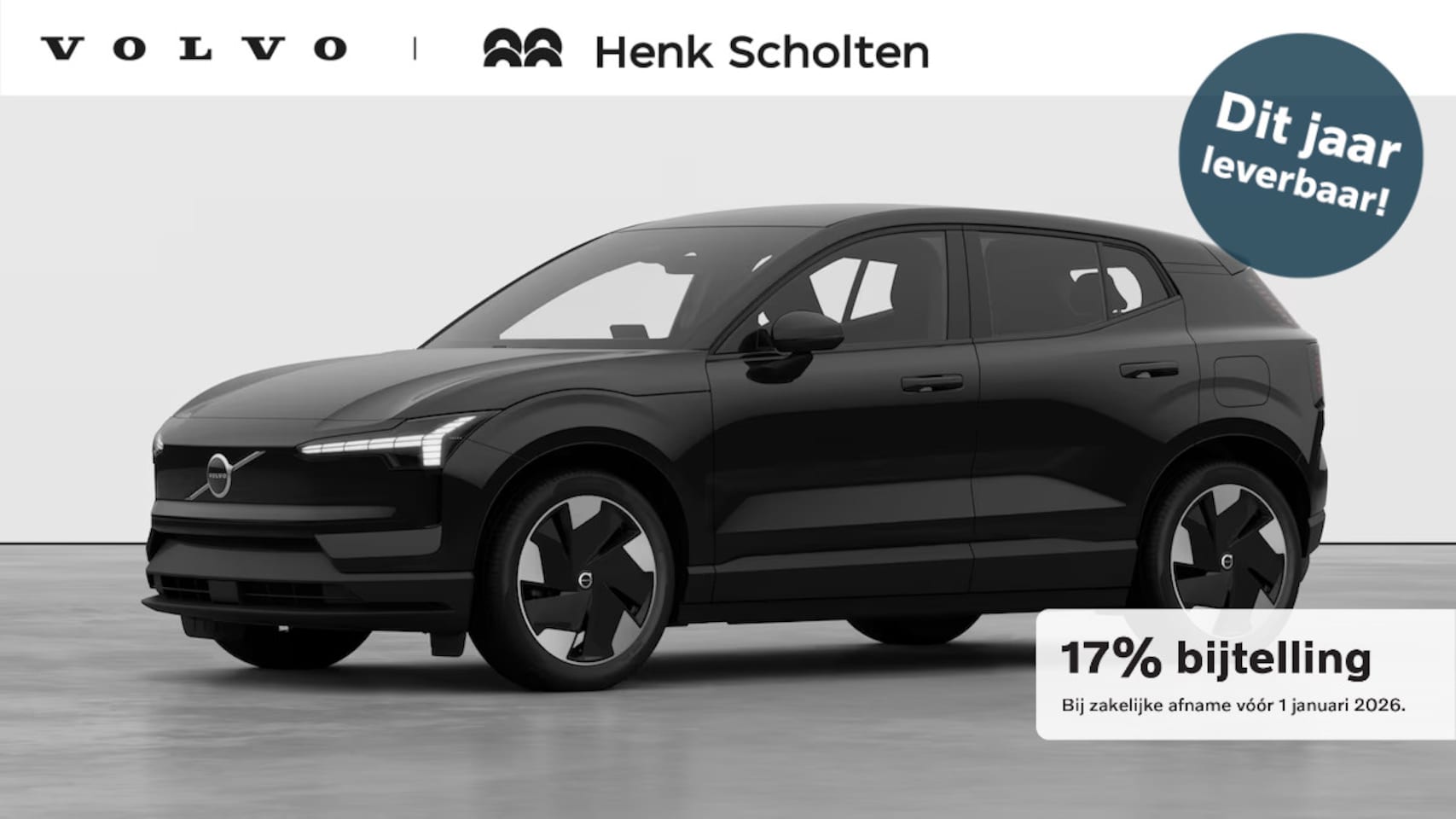 Volvo EX30 - Single Motor Extended Range Europa 69 kWh | Onyx Black metallic | Verwarmde voorstoelen en - AutoWereld.nl