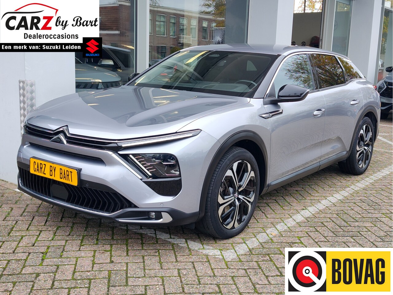 Citroën C5 X - 1.6 PLUG-IN HYBRID 225 SHINE Leder | Adaptive Cruise | HUD | Stuurverwarming - AutoWereld.nl