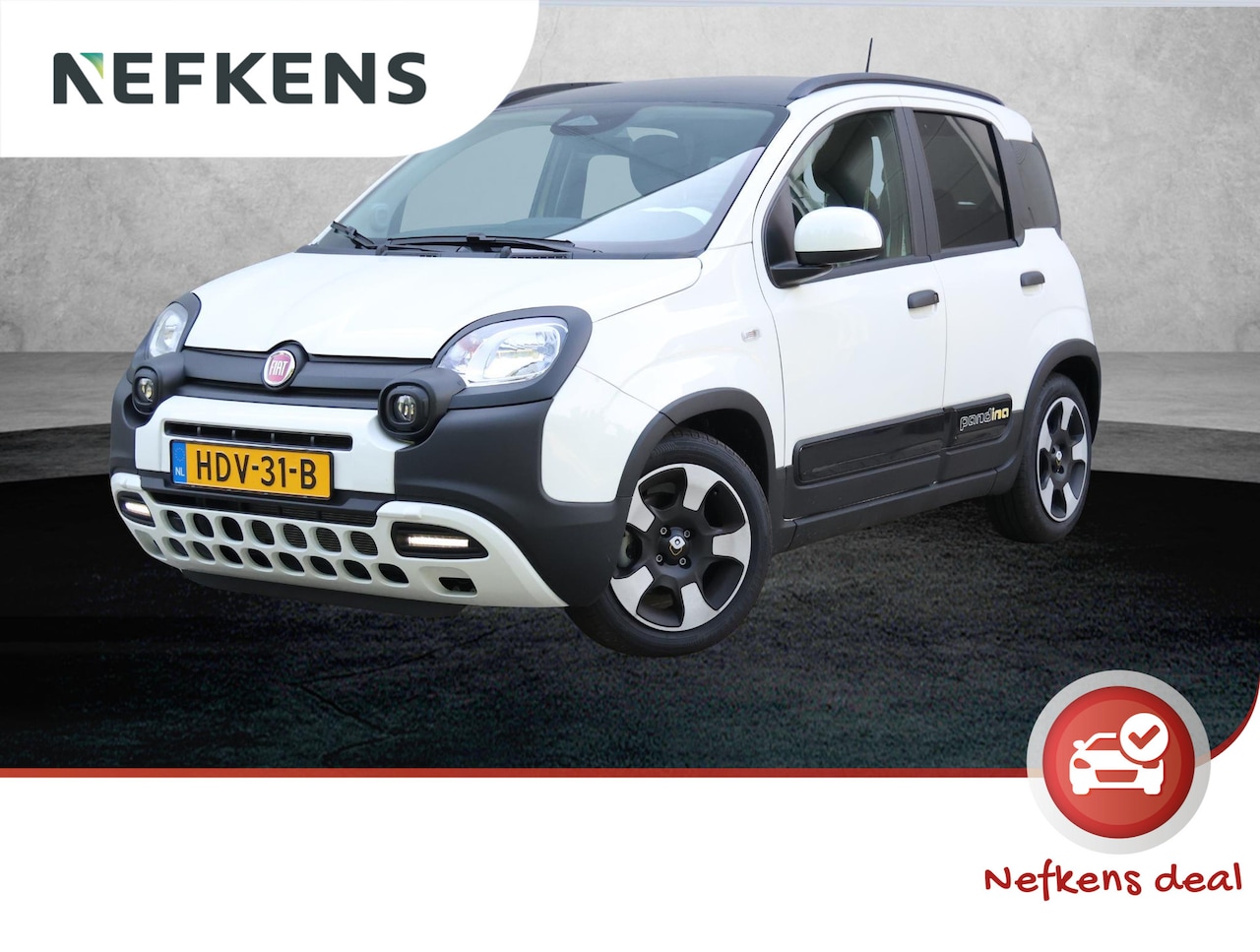 Fiat Panda - 1.0 Hybrid Pandina | Cruise Control | Airco | DAB radio - AutoWereld.nl