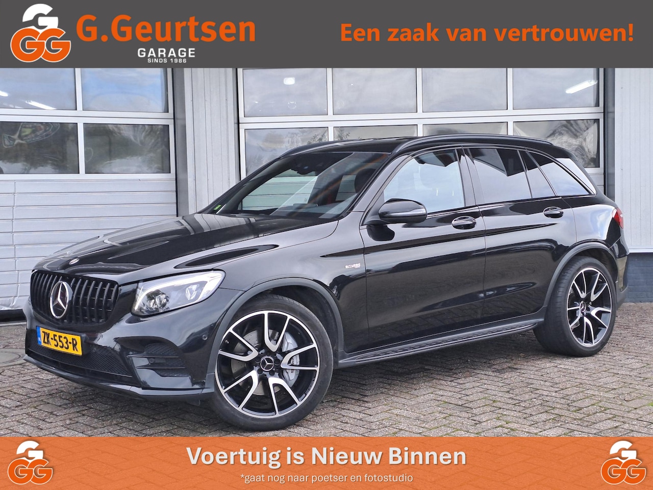 Mercedes-Benz AMG GLC - 43 4MATIC, Burmester, Luchtvering, Volleder, HUD, Carbon - AutoWereld.nl