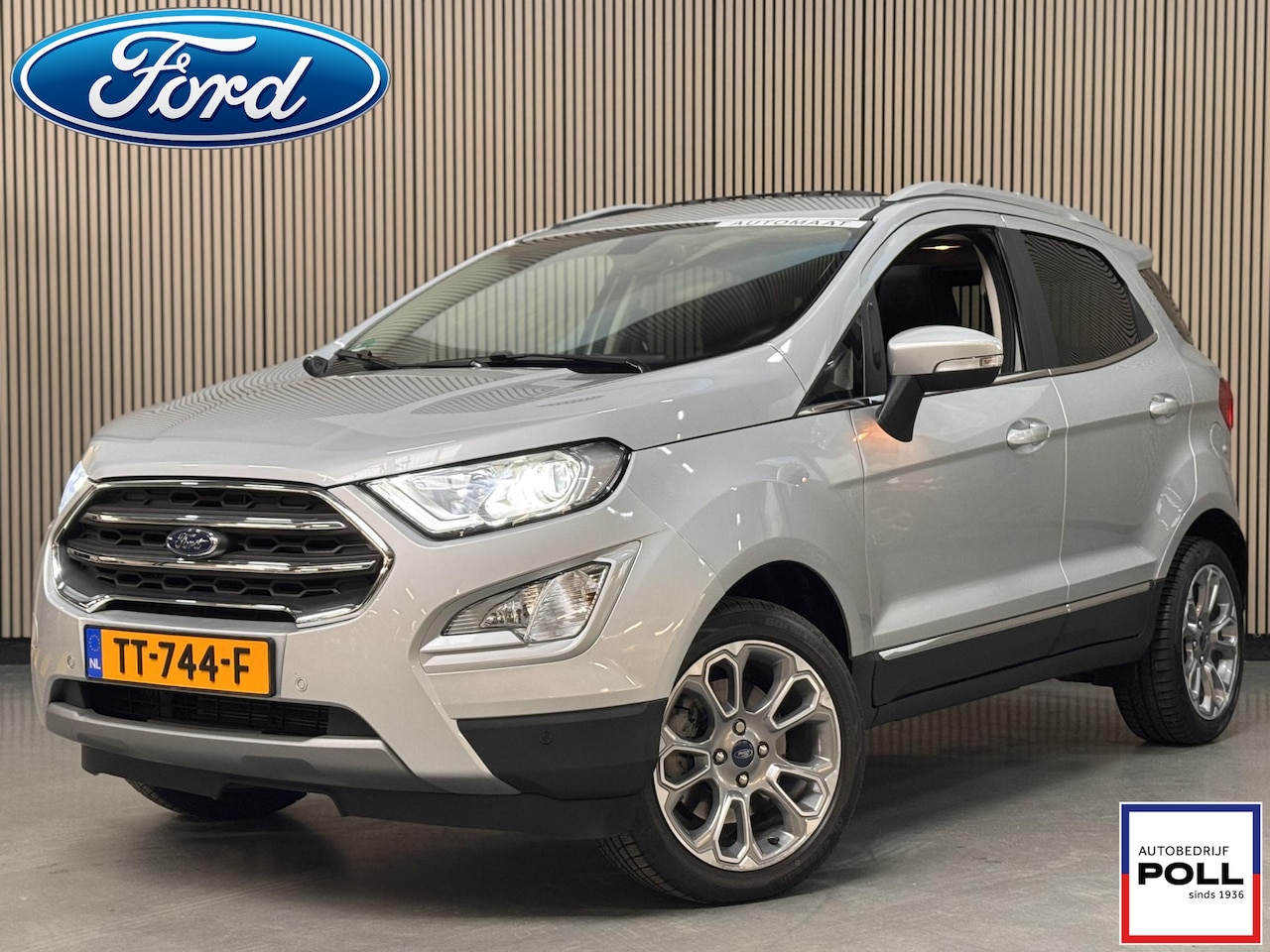 Ford EcoSport - 125pk Titanium Automaat Full Options Trekhaak Navi Camera Winter Parking Dodehoek B&O pack - AutoWereld.nl
