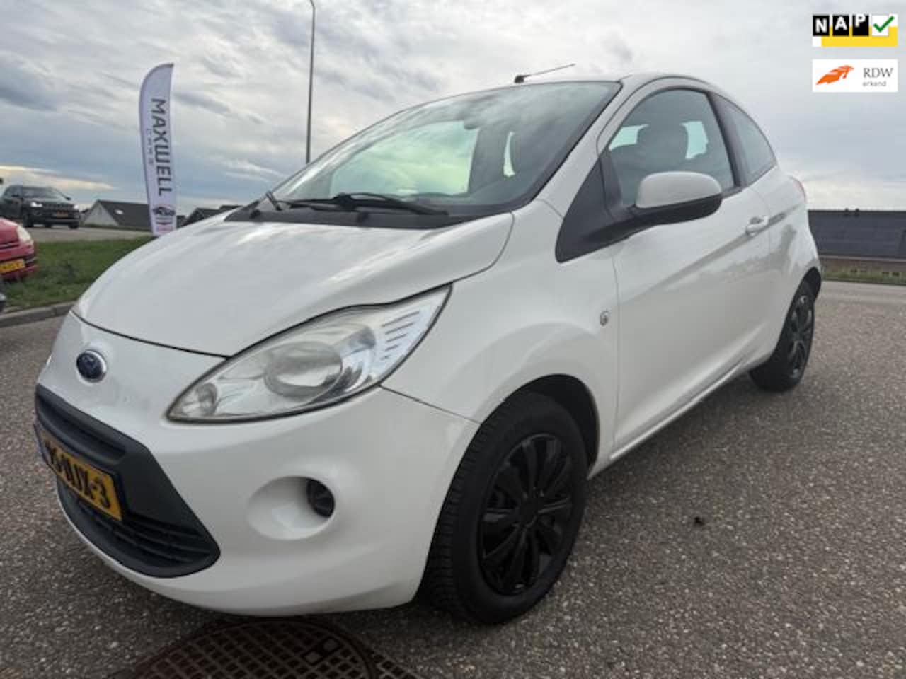 Ford Ka - 1.2 Cool&Sound Airco APK NAP Elektrisch pakket - AutoWereld.nl