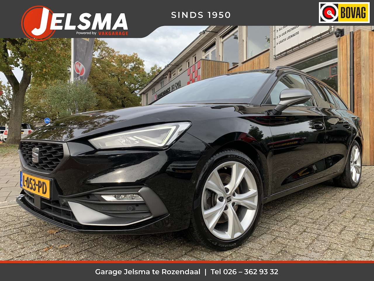 SEAT Leon Sportstourer - 1.5 eTSi FR Intense Aut., Pano | Technology & Stoelen pack - AutoWereld.nl