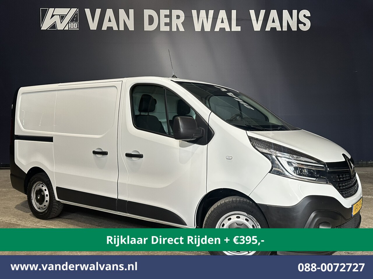 Renault Trafic - 2.0 dCi 120pk L1H1 Euro6 *Rijklaar Direct Rijden* Airco | 2x Zijdeur | Navigatie | LED | T - AutoWereld.nl