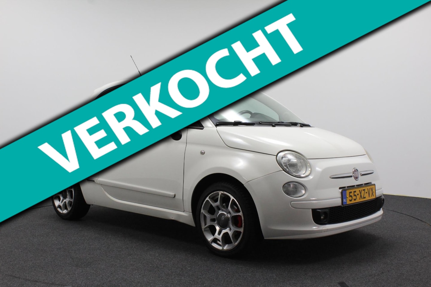 Fiat 500 - 1.4-16V Sport | Climate control | Half leer | Sportvelgen | Goed onderhouden - AutoWereld.nl
