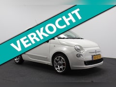 Fiat 500 - 1.4-16V Sport | Climate control | Half leer | Sportvelgen | Goed onderhouden