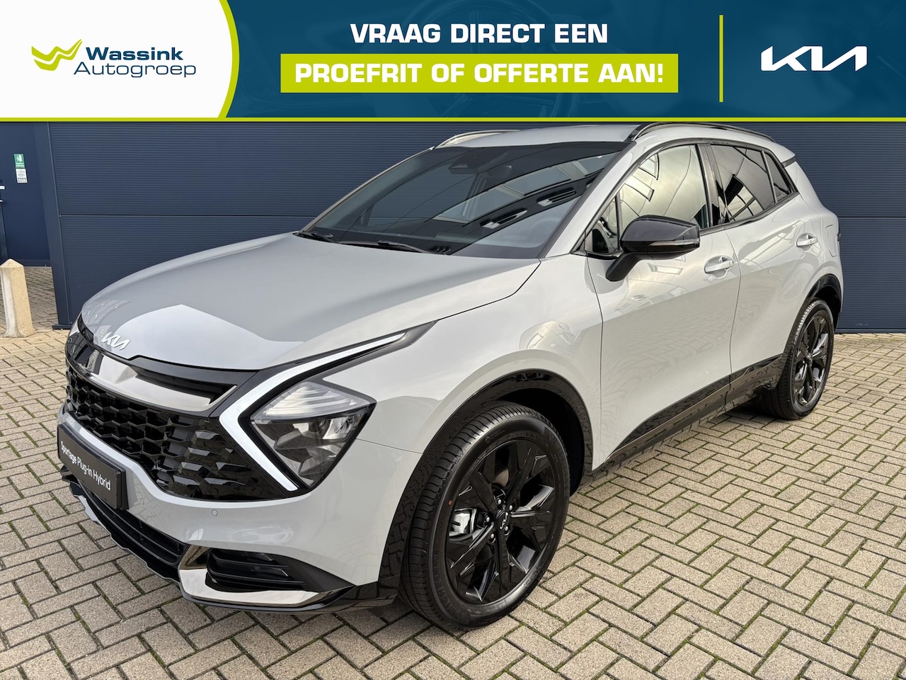 Kia Sportage - 1.6 T-GDi 245pk Plug-In Hybrid AT6 4WD Dark Edition - AutoWereld.nl