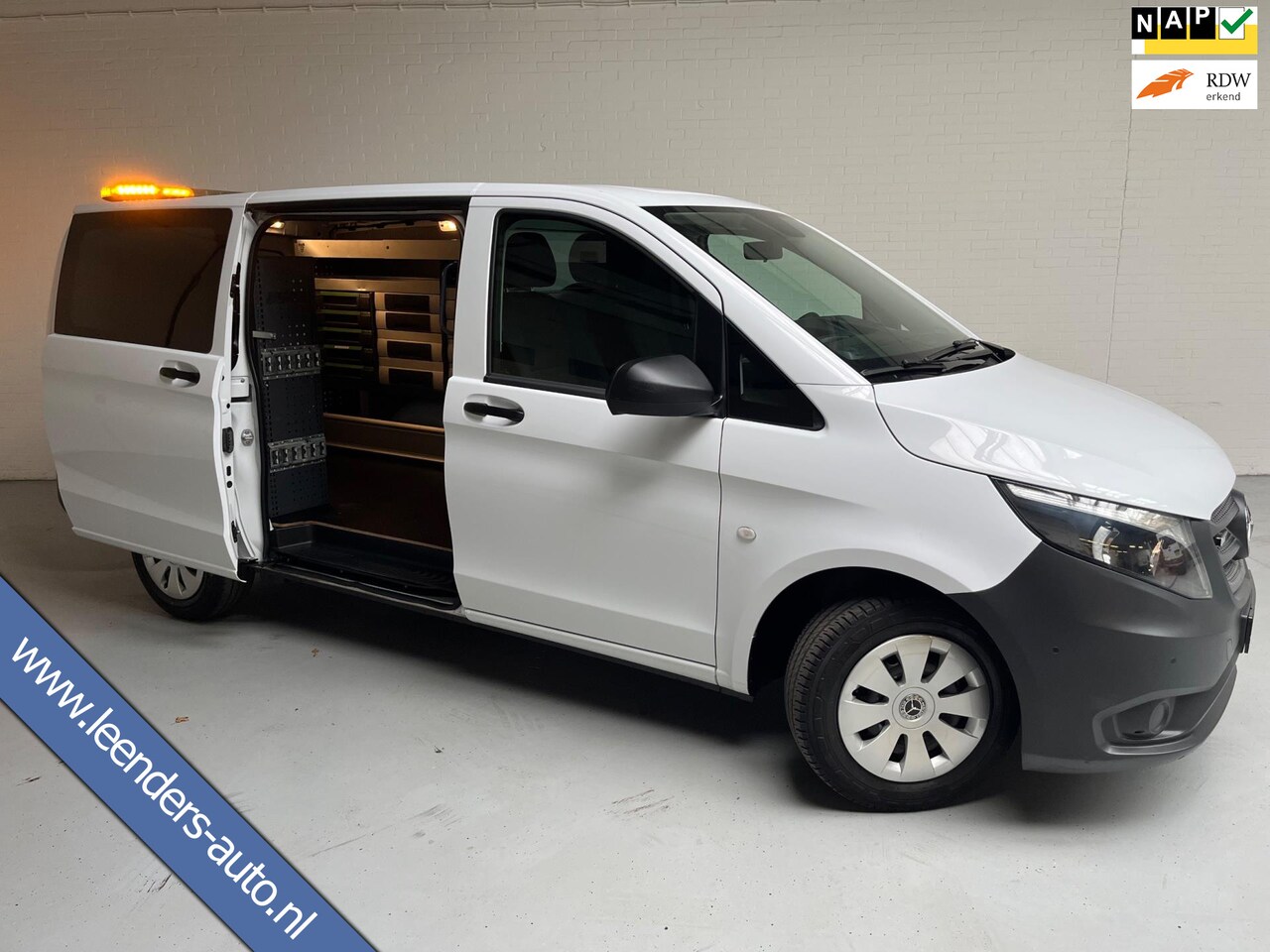 Mercedes-Benz Vito - Servicewagen 116 CDI 163pk euro6 LANG L2H1 BOTT inrichting Victron V230 Trekhaak Rijklaarp - AutoWereld.nl