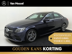 Mercedes-Benz C-klasse - 180 Business Solution AMG Facelift /Digitale cockpit /Panoramadak /Leder /18 Inch