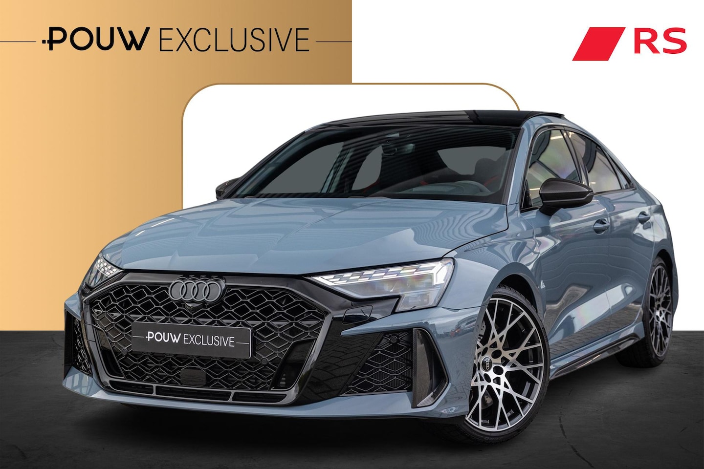 Audi RS3 - Limousine 2.5 TFSI 400pk quattro | Panoramadak | Carbon-delen Exterieur - AutoWereld.nl