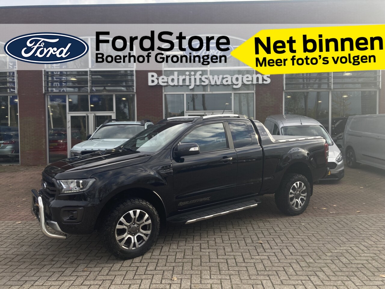Ford Ranger - 2.0 EcoBlue Wildtrak Supercab | Rollertop | Stoelverwarming | Achteruit rijcamera | - AutoWereld.nl