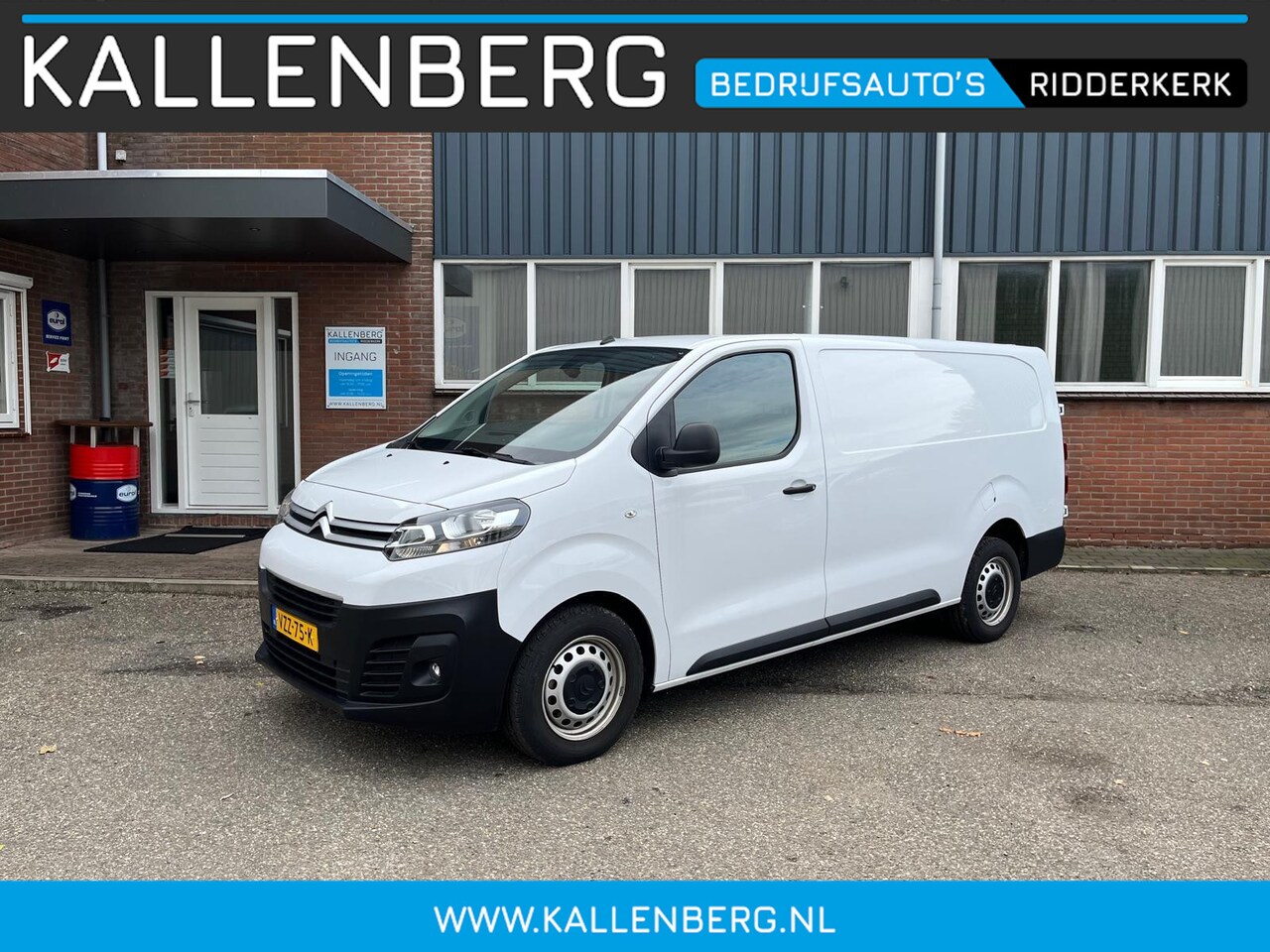 Citroën Jumpy - 1.5 BlueHDI 100PK L3 / Rijklaar / Camera / Navi / 3 zits / App connect - AutoWereld.nl