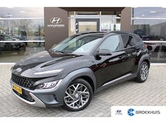 Hyundai Kona - 1.6 GDI HEV Premium | Parkeersensoren voor en achter | Achteruitrijcamera | Lederen bekled