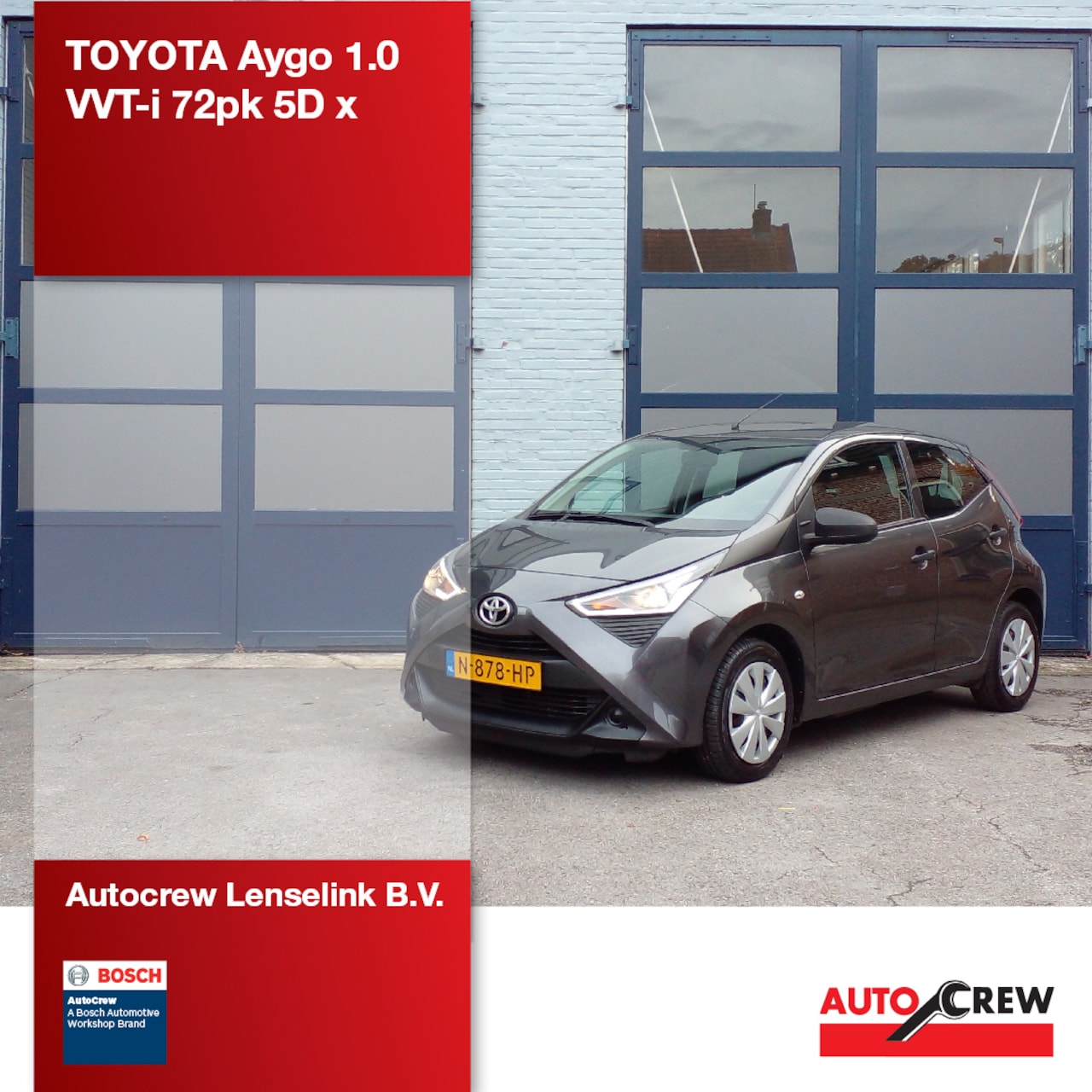 Toyota Aygo - 1.0 VVT-i 72pk 5D x | Origineel NL | - AutoWereld.nl