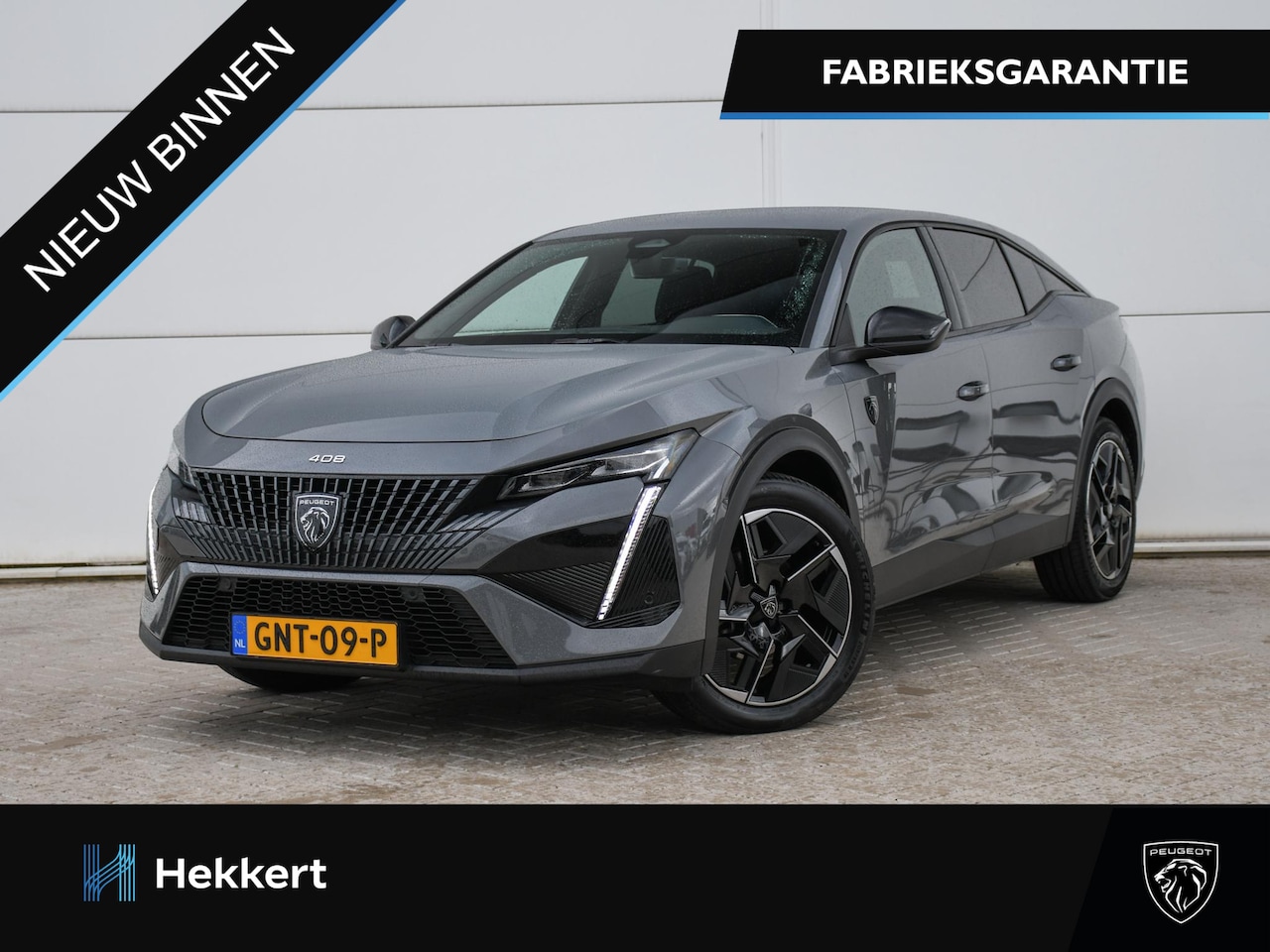 Peugeot 408 - GT 1.2 Hybrid 136pk Automaat 19''LM | ADAPT. CRUISE | PDC + CAM. | NAVI | APPLE-CARPLAY | - AutoWereld.nl