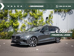 Volvo V60 - T6 Plug-in hybrid AWD Ultra Dark | Adaptieve Cruise Control | Dodehoek Detectie | Bowers &