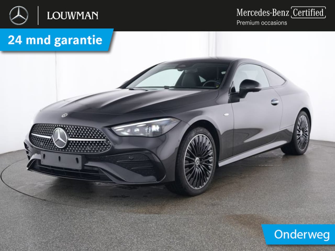 Mercedes-Benz CLE Coupé - 300 e AMG Nightpakket Plug-In Hybride | Panoramadak | Burmester® | Dode Hoek Ass | Distron - AutoWereld.nl