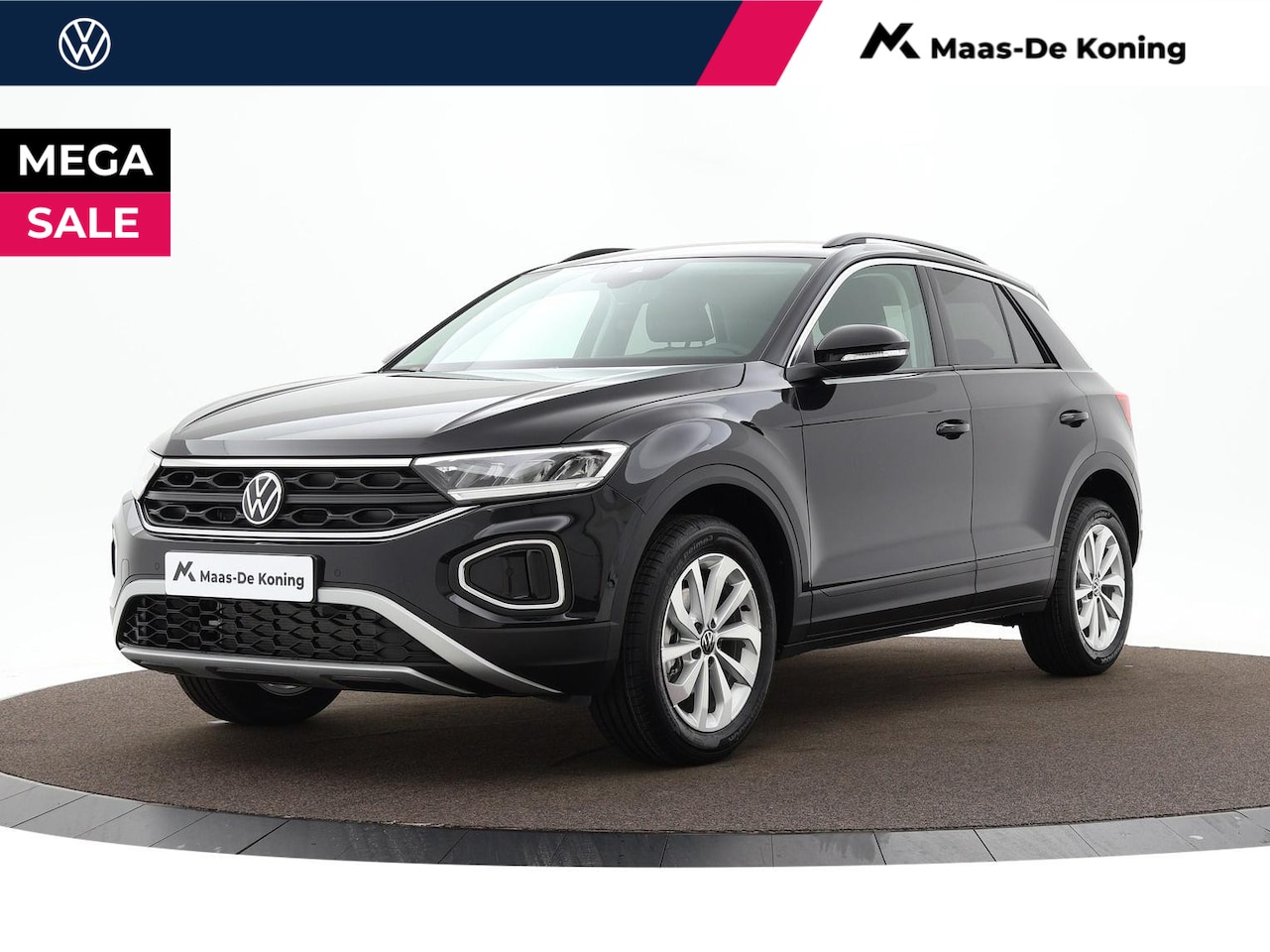 Volkswagen T-Roc - Life Edition 1.0 TSI 116 pk 6 versn. Hand · Private lease € 498 per maand · MEGA Sale · IN - AutoWereld.nl