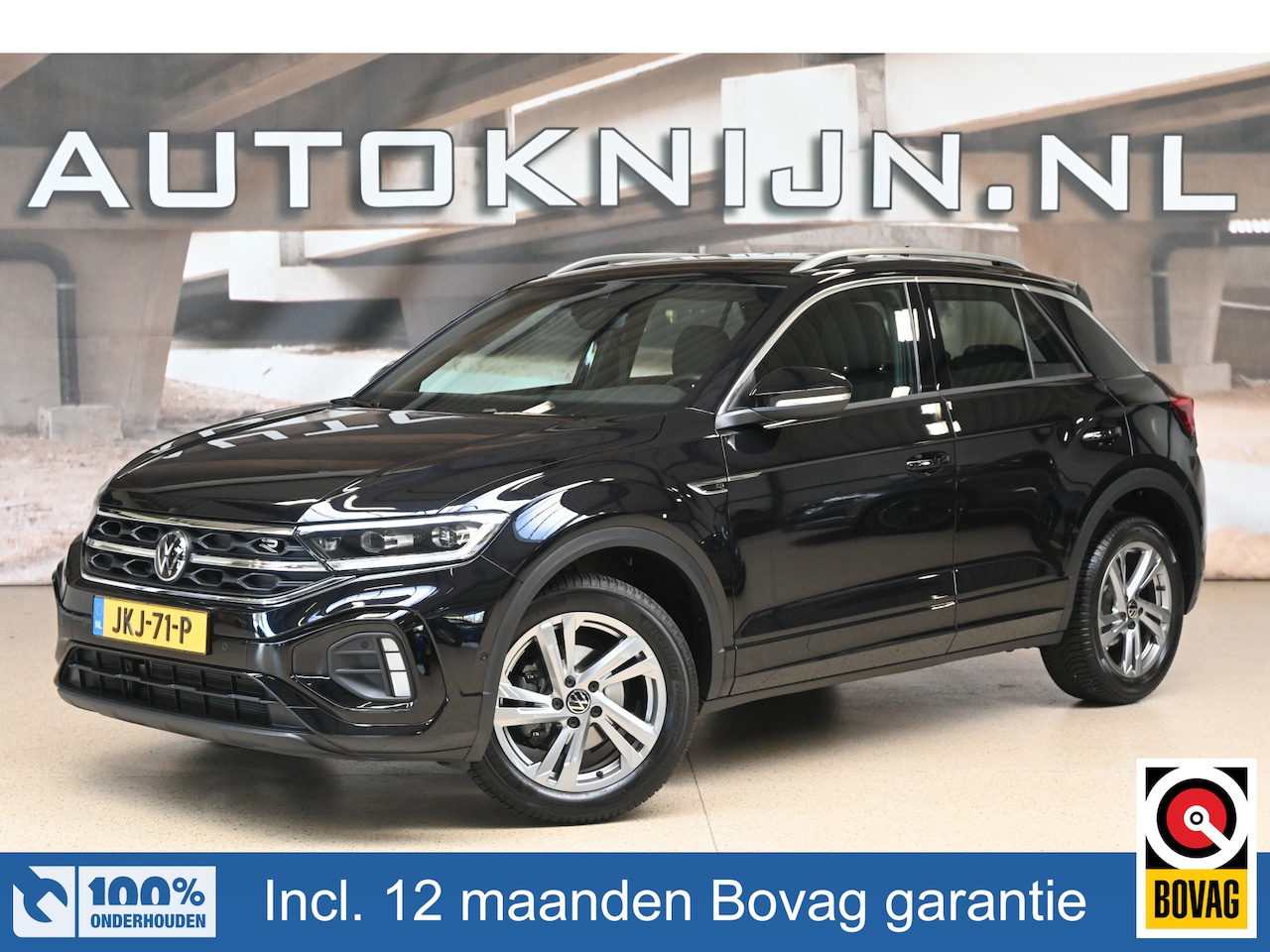 Volkswagen T-Roc - 1.5 TSI 150pk R-Line | IQ. Light | ergoActive | Side assist | 100% (Dealer) onderhouden la - AutoWereld.nl