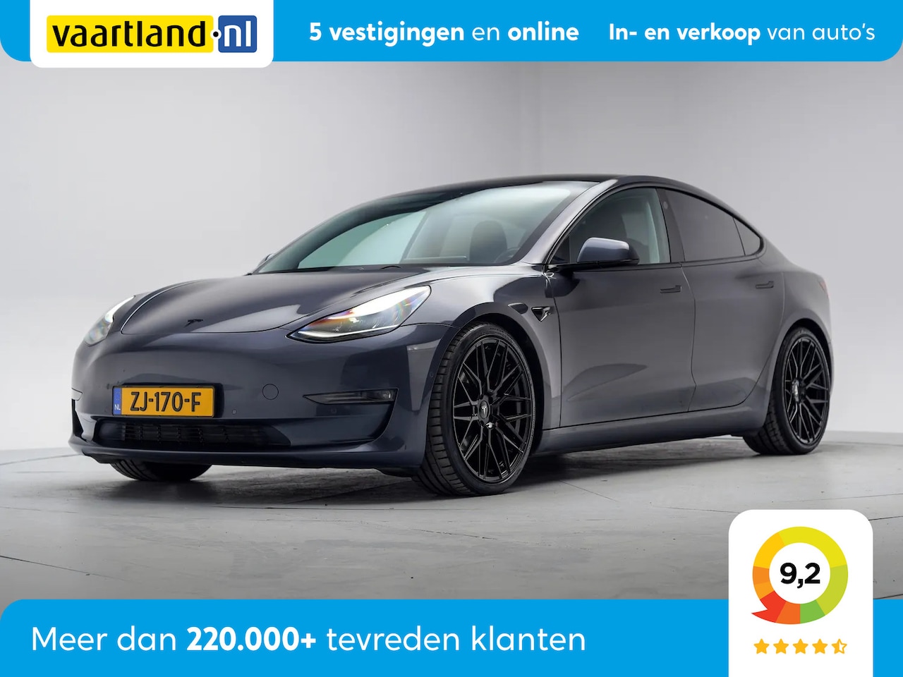 Tesla Model 3 - Long Range RWD Long Range AWD 75 kWh [ Panorama Leder Adapt.cruise ] - AutoWereld.nl