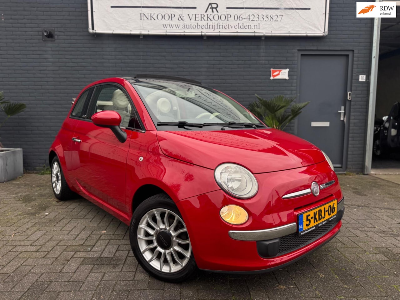 Fiat 500 C - 1.2 Pop Blue&Me Cabrio! Inruil mogelijk! - AutoWereld.nl