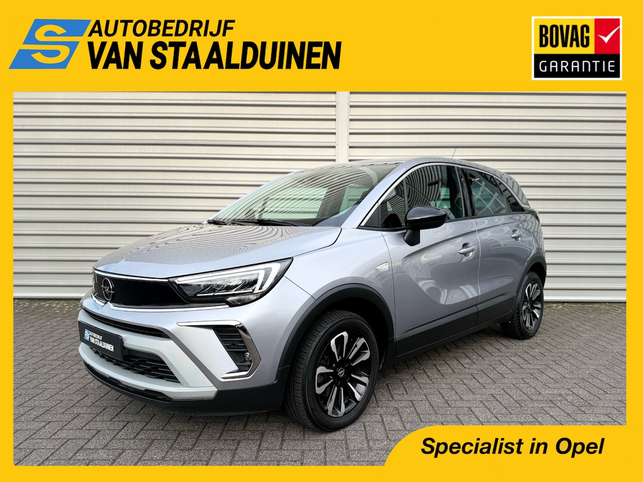Opel Crossland - 130 pk automaat | Navigatiesysteem | Parkeersensoren voor en achter | Achteruitrijcamera | - AutoWereld.nl