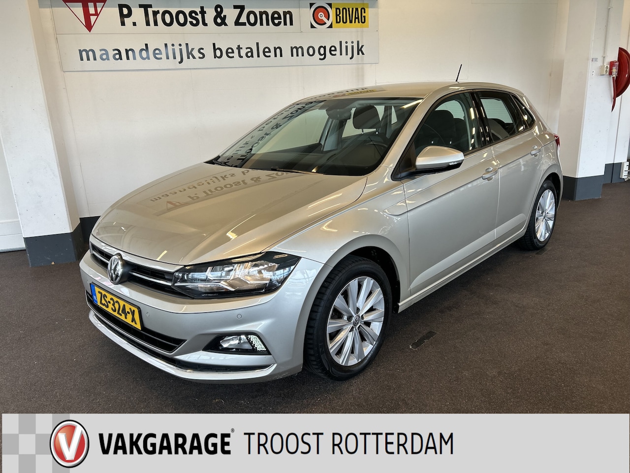 Volkswagen Polo - 1.0 TSI Highline | Adaptieve cruise control | Climate control | Adaptief onderstel | Apple - AutoWereld.nl