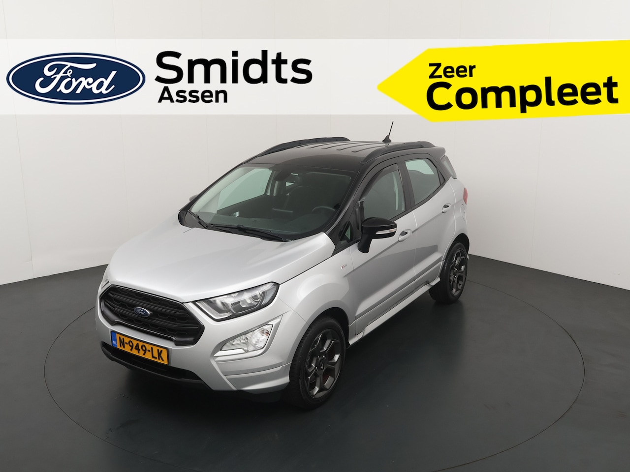 Ford EcoSport - 125PK EcoBoost ST-Line | Keyless | Clima | Cruise | 100% Dealer onderhouden | Parkeersenso - AutoWereld.nl