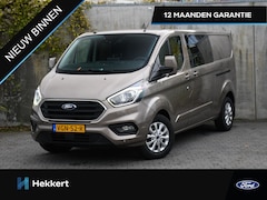 Ford Transit Custom - 300 DC Limited L2H1 2.0 TDCI 170pk Automaat PDC + CAM. | 16''LM | DODE HOEK | WINTER PACK