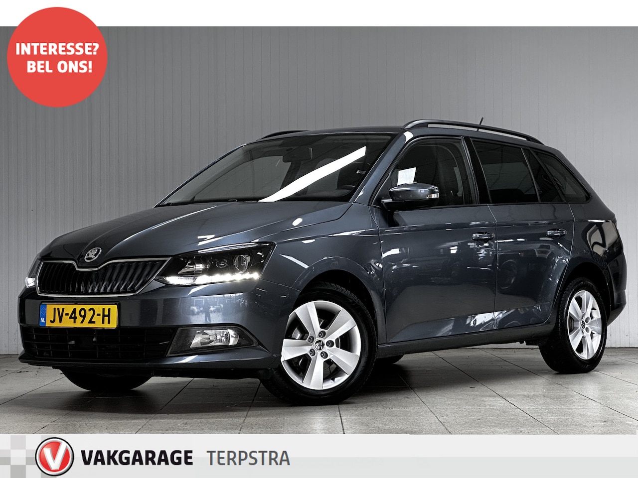 Skoda Fabia Combi - 1.4 TDI Ambition Business/ 15'' LMV/ Navi/ Airco/ Cruise/ Elek. pakket/ Isofix/ Bluetooth/ - AutoWereld.nl