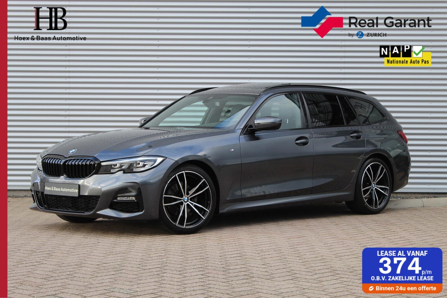 BMW 3-serie Touring - 320i M-Sport/Panodak/Shadow/19inch/Carplay - AutoWereld.nl