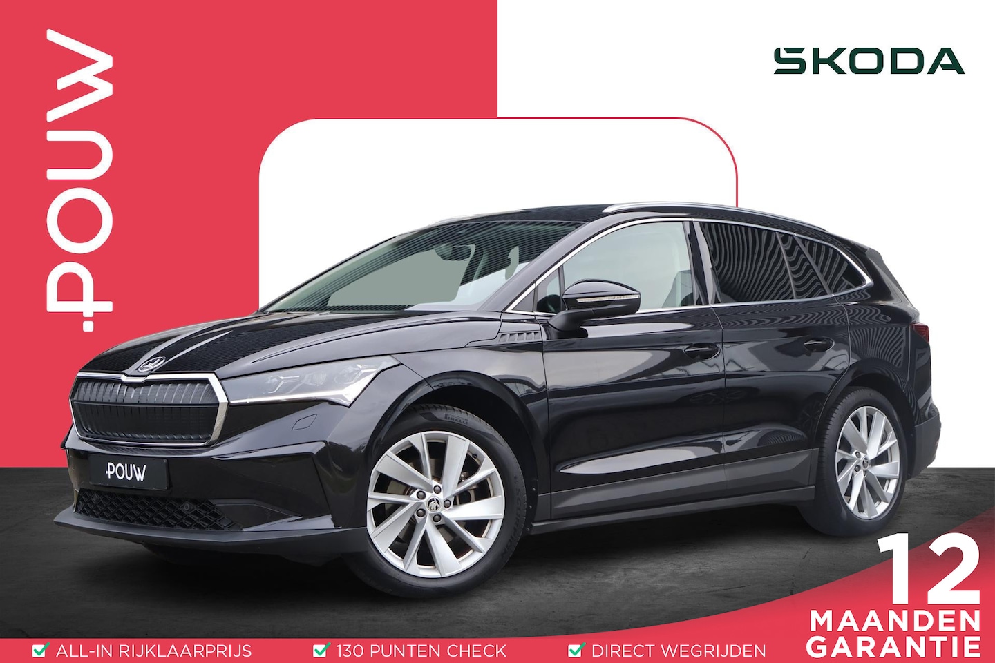 Skoda Enyaq iV - 60 180pk | Voorstoelen/ Stuurwiel Verwarmd | Navigatie | Apple CarPlay/ Android auto | Cam - AutoWereld.nl