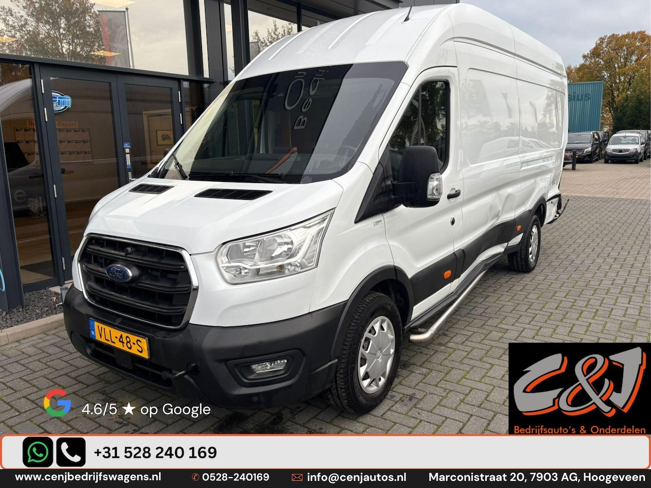 Ford Transit - 350 2.0 TDCI L4H3 Trend RWD 350 2.0 TDCI L4H3 Trend RWD airco - AutoWereld.nl