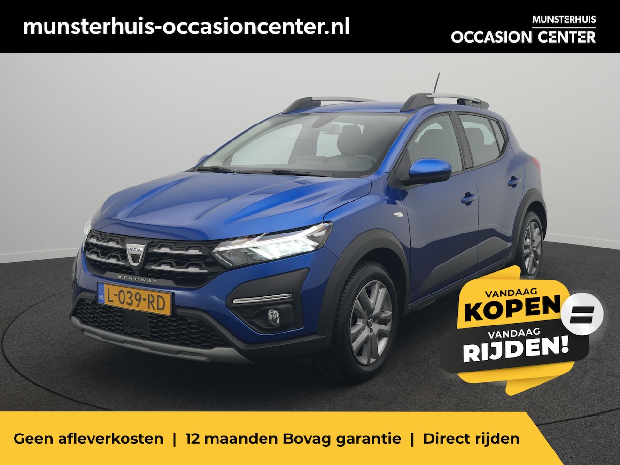 Dacia Sandero Stepway - TCe 100 Bi-Fuel Comfort - RIJKLAARPRIJS - LPG - Trekhaak - Apple Carplay - Android Auto - AutoWereld.nl