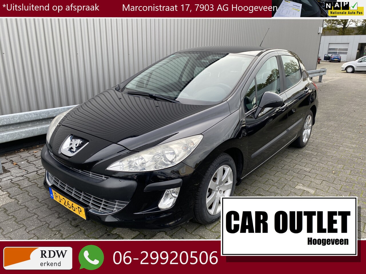 Peugeot 308 - 1.6 VTi XT AUTOMAAT, 149Dkm, Clima, CC, PDC, LM, – Inruil Mogelijk – - AutoWereld.nl