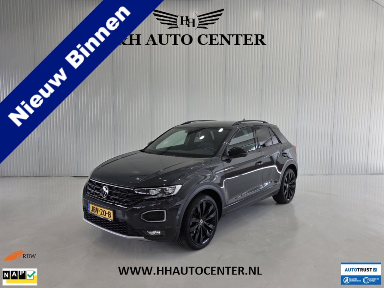 Volkswagen T-Roc - 2.0 TSI 4Motion Sport |BLACK STYLE|Trekgewicht 1700kg| - AutoWereld.nl