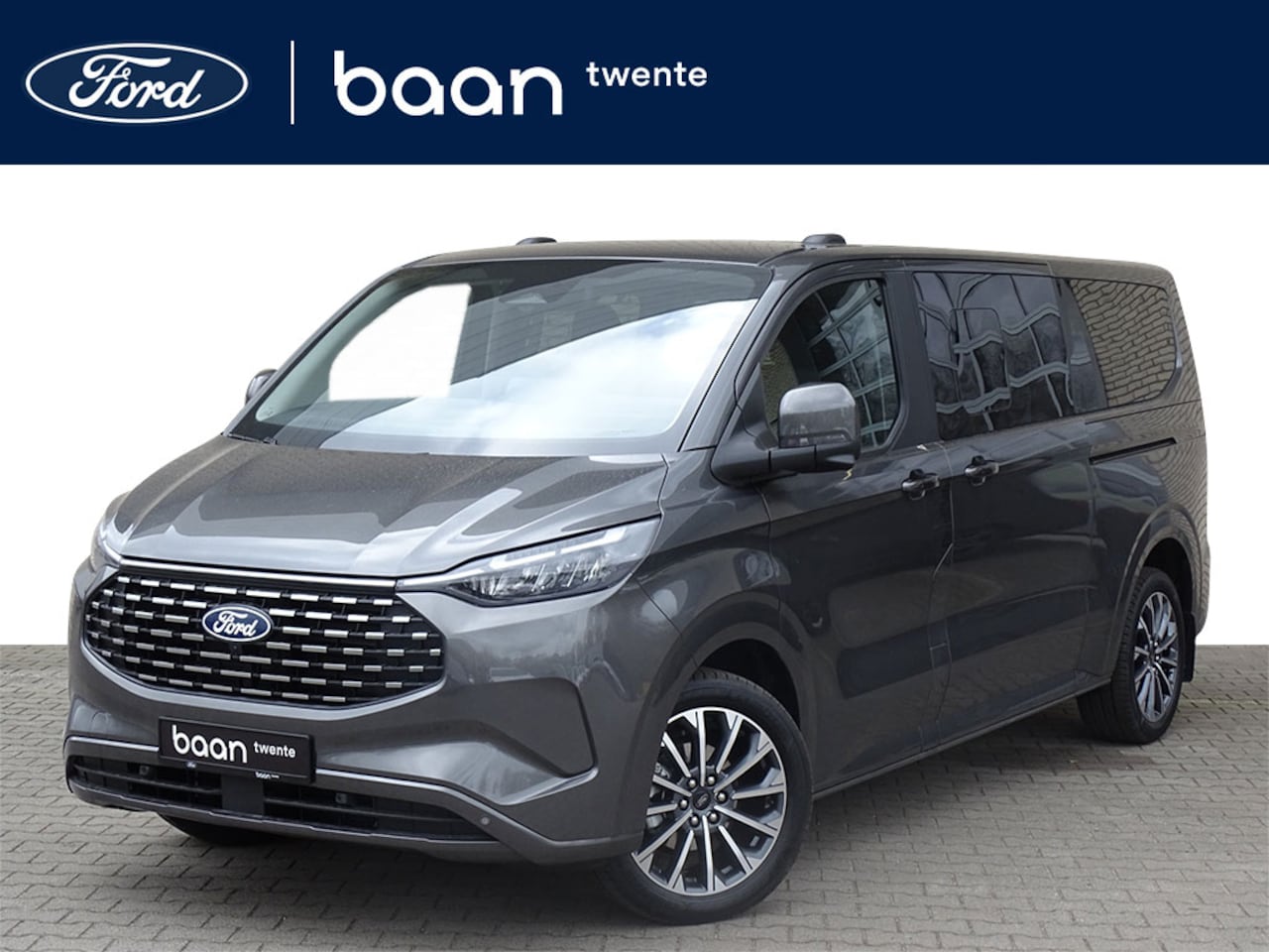 Ford Transit Custom - 2.5 Plug-IN Hybrid 233 PK L2H1 Titanium X | Ex. BTW & Incl. BPM | 5 Persoons DC | Adaptiev - AutoWereld.nl