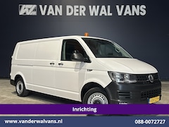 Volkswagen Transporter - 2.0 TDI 150pk L2H1 Inrichting Euro6 Airco | Camera | Leder | Cruisecontrol | 2500kg Trekha