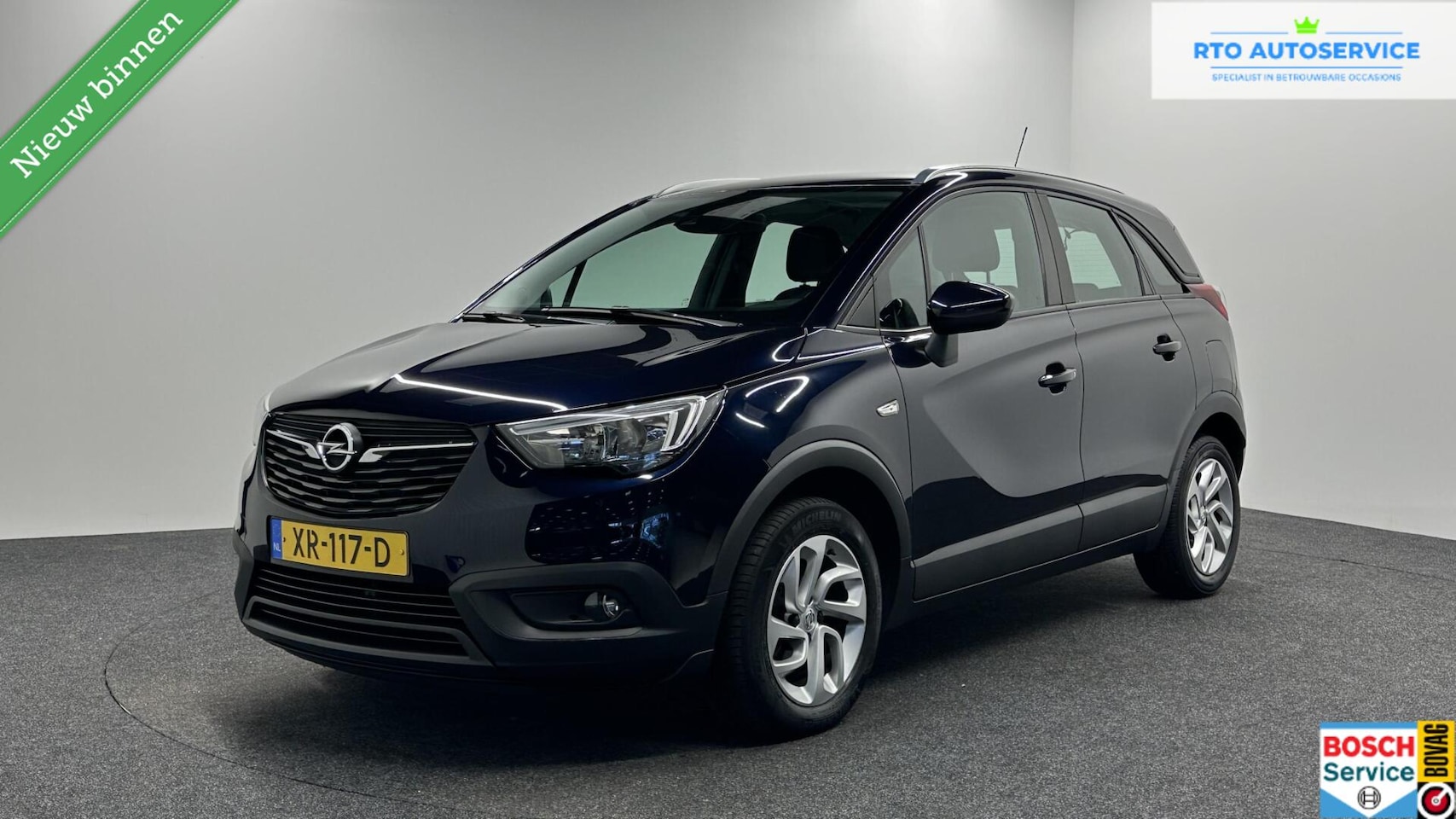 Opel Crossland X - 1.2 Turbo Innovation NAVIGATIE CRUISE LM CARPLAY. - AutoWereld.nl