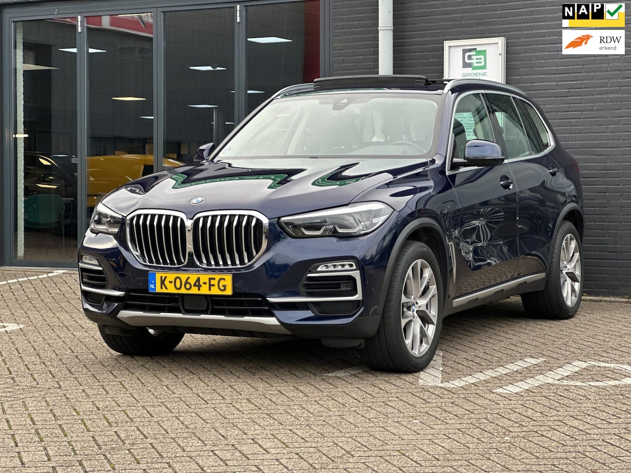 BMW X5 - XDrive45e High Executive/1STE EIG/PANO-DAK/APP-CONNECT/LEDER/NL-AUTO NAP!! - AutoWereld.nl